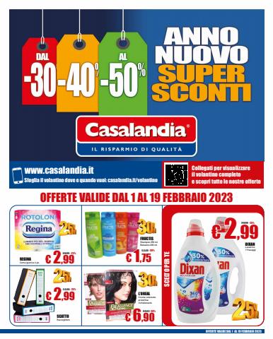 Volantino Casalandia | Super Sconti! | 30/1/2023 - 19/2/2023