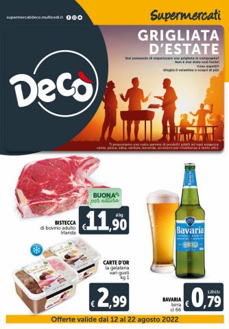 Volantino Deco Supermercati | Grigliata d'estate | 12/8/2022 - 22/8/2022