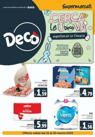 Volantino Deco Supermercati a Roma | Offerte Deco Supermercati | 21/3/2023 - 30/3/2023