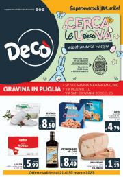 Offerte di Discount a Altamura | Offerte Deco Supermercati in Deco Supermercati | 21/3/2023 - 30/3/2023