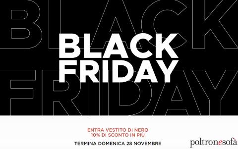 Volantino Poltrone e Sofà a Palermo | Black Friday  | 25/11/2021 - 28/11/2021
