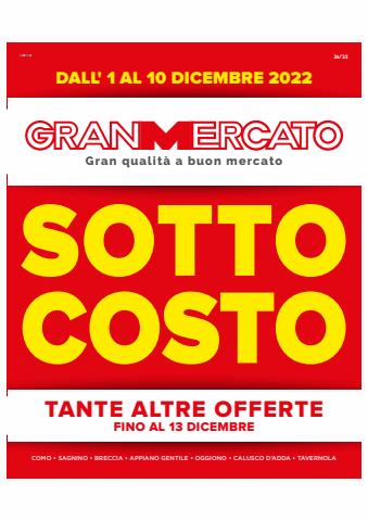 Volantino Gran mercato | Offerte Gran mercato | 1/12/2022 - 10/12/2022