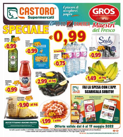 Catalogo Il Castoro Supermercati | Volantino – Lo Zio d’America | 5/5/2022 - 17/5/2022