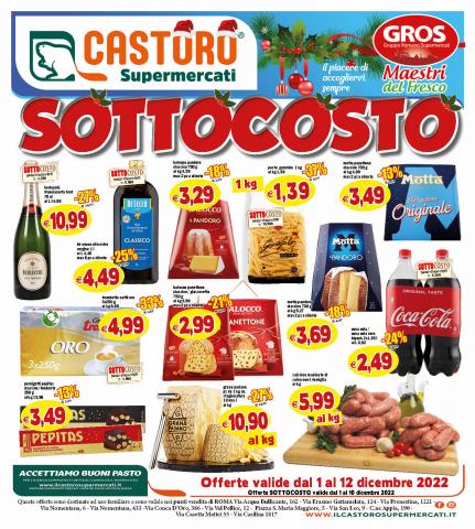 Volantino Il Castoro Supermercati | Volantino | 1/12/2022 - 12/12/2022