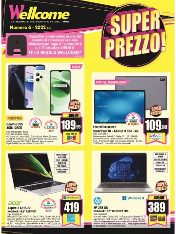 Offerte di Elettronica e Informatica a Milazzo | Super prezzo! in Wellcome | 21/6/2022 - 12/7/2022
