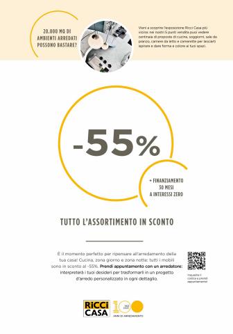 Volantino Ricci Casa | Sconto 55% su tutto! | 13/3/2023 - 2/4/2023