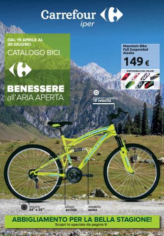 Volantino Carrefour Iper a Firenze | Catalogo Bici | 19/4/2022 - 30/6/2022