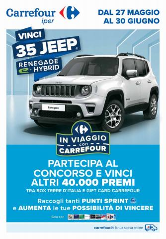 Volantino Carrefour Iper a Roma | IN VIAGGIO CON CARREFOUR | 27/5/2022 - 30/6/2022