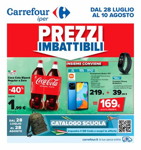 Volantino Carrefour Iper | Prezzi Imbattibili | 28/7/2022 - 10/8/2022
