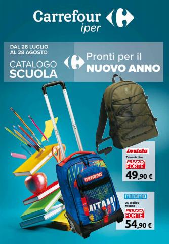 Volantino Carrefour Iper a Sanremo | Catalogo Scuola  | 28/7/2022 - 28/8/2022