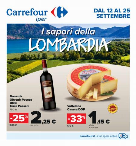 Volantino Carrefour Iper a Paderno Dugnano | I Sapori della tua regione | 12/9/2022 - 25/9/2022