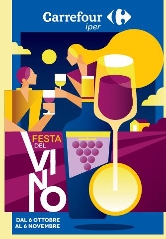 Volantino Carrefour Iper a Tavagnacco | FESTA DEL VINO | 6/10/2022 - 6/11/2022