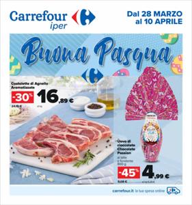 Volantino Carrefour Iper a Udine (Udine) | Buona Pasqua | 28/3/2023 - 10/4/2023