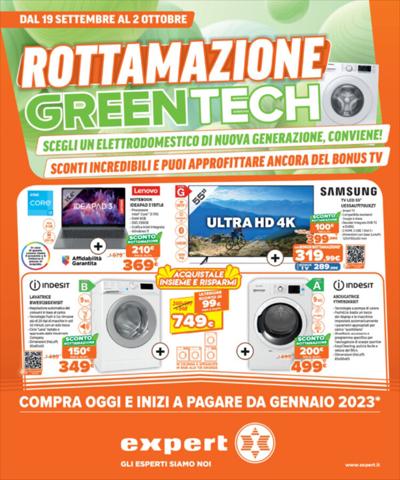 Volantino Expert | Rottamazione GreenTech | 19/9/2022 - 2/10/2022