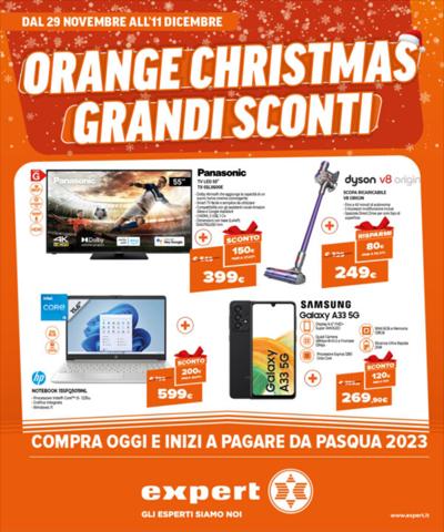 Offerte di Elettronica e Informatica a Bari | Orange Christmas Grandi Sconti in Expert | 29/11/2022 - 11/12/2022