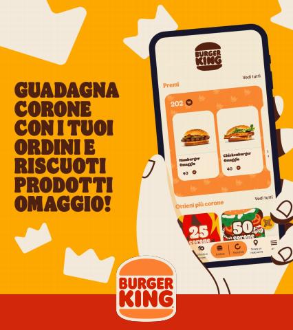 Volantino Burger King | Riscuoti prodotti omaggio! | 26/7/2022 - 25/8/2022