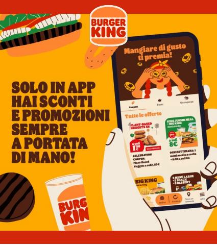 Offerte di Ristoranti a Monza | Sconti e promozioni in Burger King | 29/8/2022 - 29/9/2022