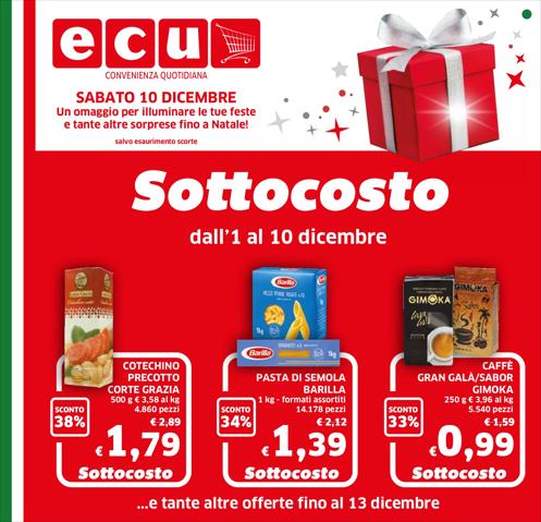 Volantino Ecu Discount | Offerte Ecu Discount | 1/12/2022 - 13/12/2022