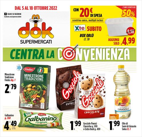 Volantino Supermercati Dok | Volantino Supermercati Dok | 5/10/2022 - 8/10/2022