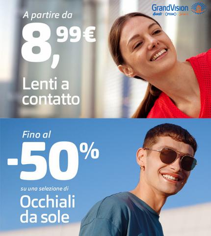Offerte di Salute e Ottica a Brescia | Saldi Fino al -25% in Optissimo | 26/7/2022 - 11/8/2022