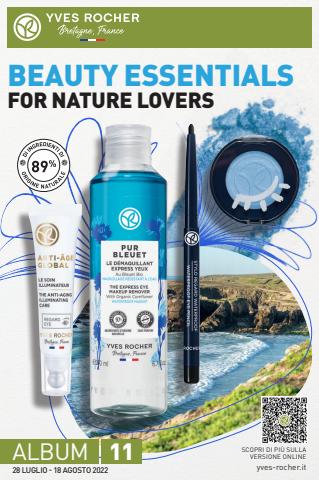 Volantino Yves Rocher | Beauty Essentials For Nature Lovers | 28/7/2022 - 18/8/2022
