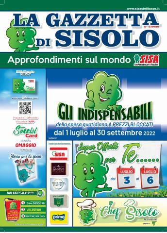 Offerte di Iper Supermercati a Catania | Sisa Volantino in Sisa | 2/7/2022 - 30/9/2022