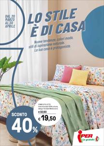 Volantino Iper La Grande a Rimini | Lo stile è di casa! | 20/3/2023 - 30/4/2023