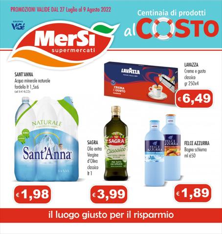 Volantino MerSi Supermercati | Volantino MerSi Supermercati | 27/7/2022 - 9/8/2022
