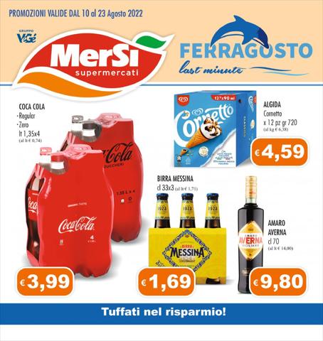 Volantino MerSi Supermercati | Volantino MerSi Supermercati | 10/8/2022 - 23/8/2022