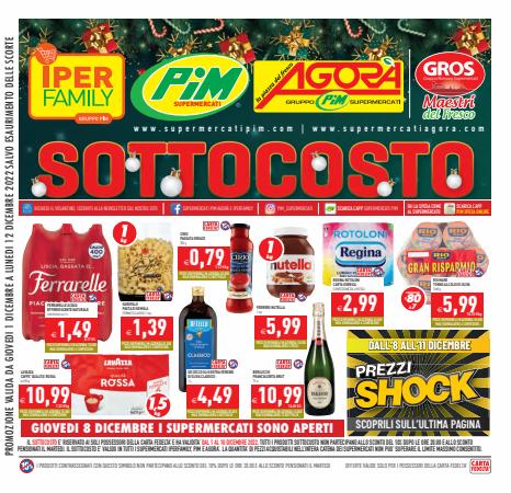 Volantino Pim Supermercati a Fiumicino | Volantino Pim Supermercati | 30/11/2022 - 12/12/2022