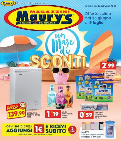 Volantino Maury's a Milano | Offerte Maury's | 25/6/2022 - 9/7/2022