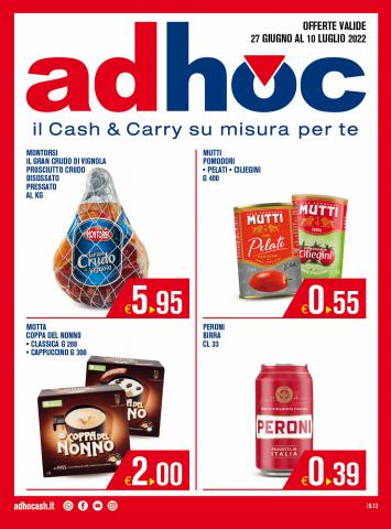 Volantino Adhoc a Caserta | Il Cash & Carry su misura per te | 27/6/2022 - 10/7/2022