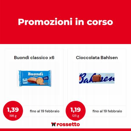 Volantino Rossetto Group a Giacciano con Baruchella | Promozioni in corso! | 30/1/2023 - 12/2/2023
