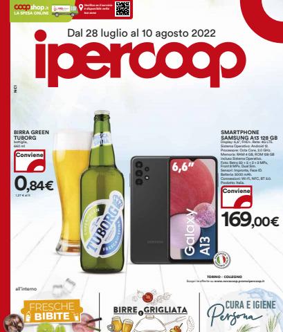 Volantino Ipercoop a Torino | Offerte Ipercoop | 28/7/2022 - 10/8/2022