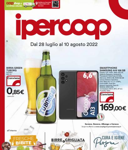 Volantino Ipercoop | Offerte Ipercoop | 28/7/2022 - 10/8/2022
