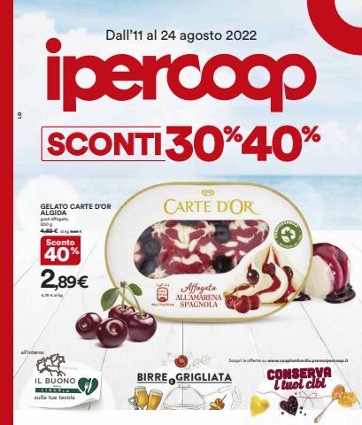 Volantino Ipercoop a Milano | Sconti 30% 40%! | 11/8/2022 - 24/8/2022