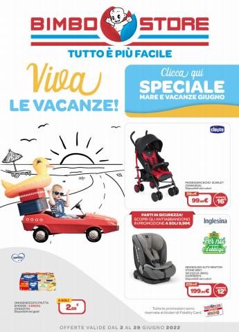 Volantino Bimbo Store a Misterbianco | Viva le vacanze!  | 2/6/2022 - 29/6/2022