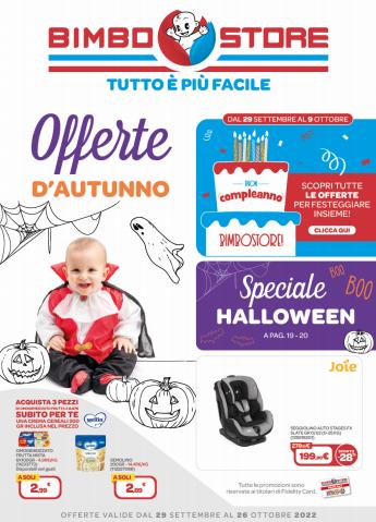 Volantino Bimbo Store | Offerte D'AUTUNNO | 29/9/2022 - 26/10/2022