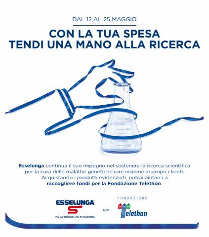 Catalogo Esselunga a Cusano Milanino | Raccolta fondi Telethon | 12/5/2022 - 25/5/2022