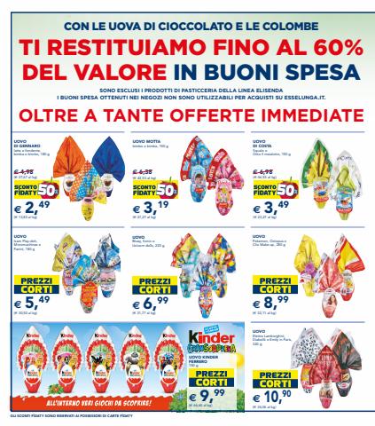 Volantino Esselunga a Milano | Buona Pasqua | 27/3/2023 - 8/4/2023