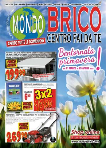 Volantino Mondo Brico | Bentornata primavera! | 27/3/2023 - 23/4/2023