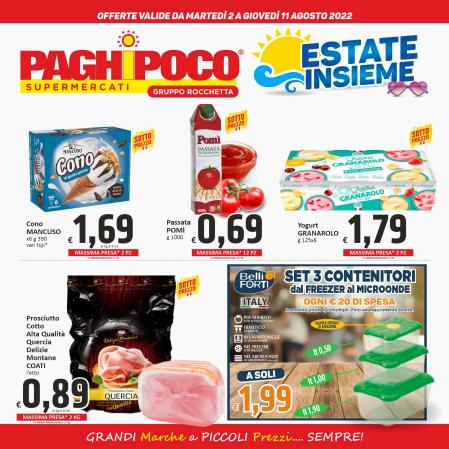 Offerte di Iper Supermercati a Reggio Calabria | Volantino Paghi Poco in Paghi Poco | 1/8/2022 - 11/8/2022