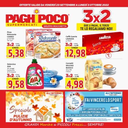 Offerte di Iper Supermercati a Messina | Volantino Paghi Poco in Paghi Poco | 23/9/2022 - 3/10/2022