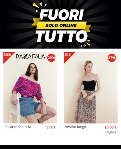 Offerte di Abbigliamento, Scarpe e Accessori a Guidonia Montecelio | Fuori Tutto! in Piazza Italia | 4/8/2022 - 18/8/2022