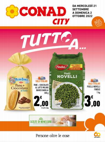 Offerte di Iper Supermercati a Fiumicino | Tutto A... in Conad City | 21/9/2022 - 2/10/2022