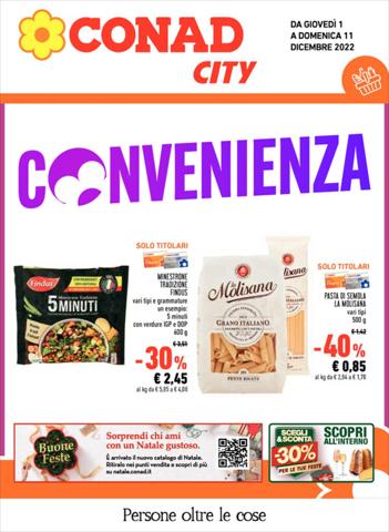 Volantino Conad City | Convenienza | 1/12/2022 - 11/12/2022