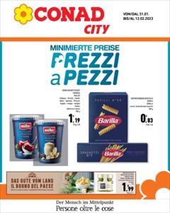 Volantino Conad City a Merano | Prezzi a pezzi  | 31/1/2023 - 12/2/2023
