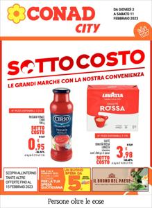 Volantino Conad City a Sassari | Sottocosto | 2/2/2023 - 15/2/2023