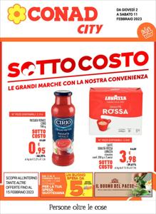 Offerte di Iper Supermercati a Genova | Sottocosto in Conad City | 2/2/2023 - 15/2/2023