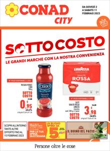 Volantino Conad City a Sassuolo | Sottocosto | 2/2/2023 - 15/2/2023